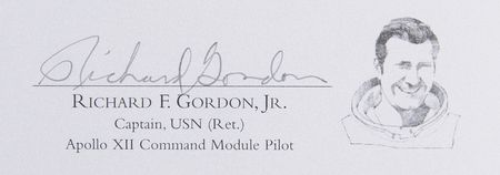 Lot #4173 Apollo 12 Crew-Signed Lithograph - Image 4