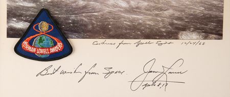 Lot #4239 Jim Lovell Signed Photograph - Image 3