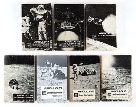 Lot #4136 Apollo 11-17 Delco Electronics Manuals