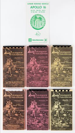 Lot #4332 Apollo LM Guidance Computer (LGC) Data