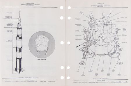 Lot #4179 Apollo 12: Apollo Operations Handbook - Lunar Module (Volume 1) - Image 3