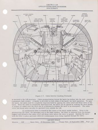 Lot #4179 Apollo 12: Apollo Operations Handbook - Lunar Module (Volume 1) - Image 4