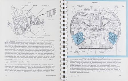 Lot #4339 Lunar Module Vehicle Familiarization Manual (LM-10 to LM-14) and Lunar Module Systems Handbook (LM-1) - Image 3