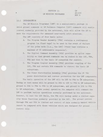 Lot #4339 Lunar Module Vehicle Familiarization Manual (LM-10 to LM-14) and Lunar Module Systems Handbook (LM-1) - Image 8
