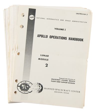 Lot #4333 Apollo Lunar Module 2 Operations