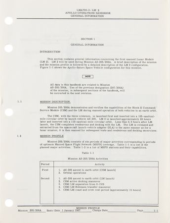 Lot #4333 Apollo Lunar Module 2 Operations Handbook - Image 2