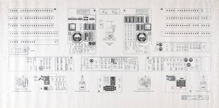 Lot #4268 Apollo 15 Lunar Module Control Panel