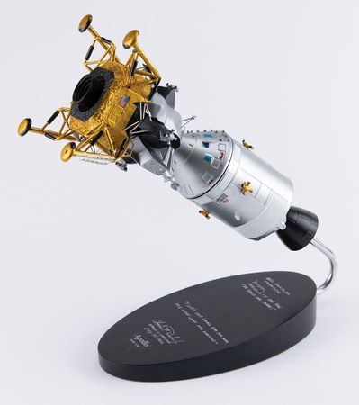 Lot #4282 Charlie Duke Signed Apollo Spacecraft