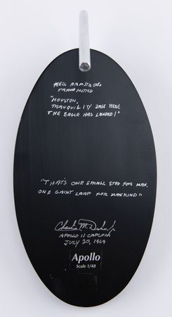 Lot #4282 Charlie Duke Signed Apollo Spacecraft Model - Image 3