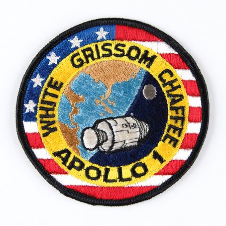 Lot #4051 Gus Grissom's Apollo 1 Crew Patch Presented to Deke Slayton - Image 1