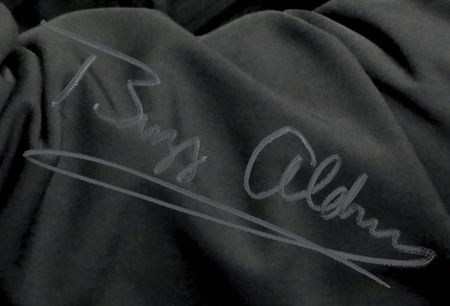 Lot #4145 Buzz Aldrin Signed Oversized Photograph - Image 2