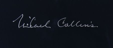 Lot #4125 Michael Collins Signed Oversized 'Earthrise' Photograph - Image 2