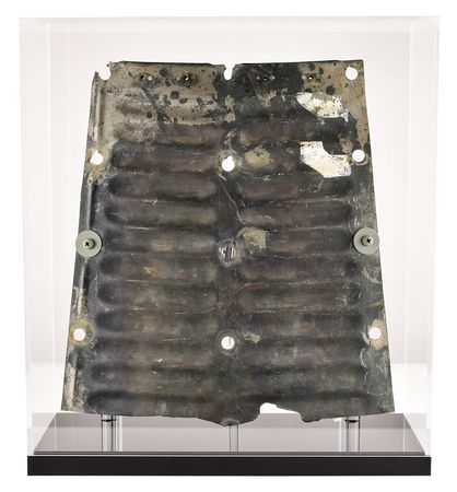 Lot #4001 Mercury-Atlas 1 Space Capsule Flown Panel - Image 1