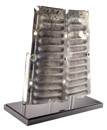 Lot #4001 Mercury-Atlas 1 Space Capsule Flown Panel - Image 3