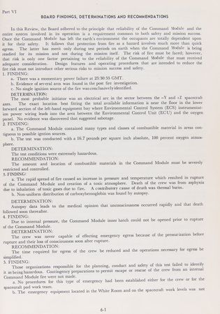Lot #4055 Apollo 204 Review Board Report from NASA MSC Technical Library - Image 7