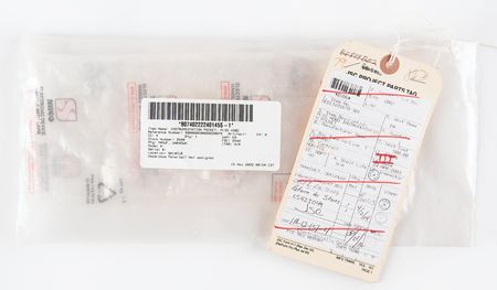 Lot #4382 Space Shuttle EMU Suit Portable Life Support System Instrumentation Pocket - Image 3