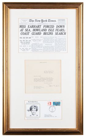 Lot #4418 Amelia Earhart Typed Letter Signed to a Collier's Weekly Artist - Image 1