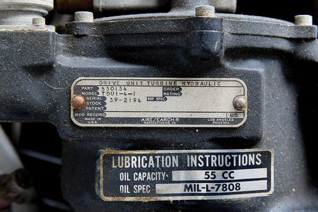 Lot #4429 Nike Hercules Rocket/Missile Auxiliary Power Unit - Image 3