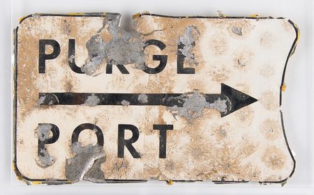 Lot #4275 Apollo 16 Flown 'Purge Port' Hatch Label from the Command Module Casper - Image 2