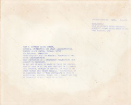 Lot #4058 Gemini IV: Edward H. White II Original Vintage NASA Photograph - Image 2