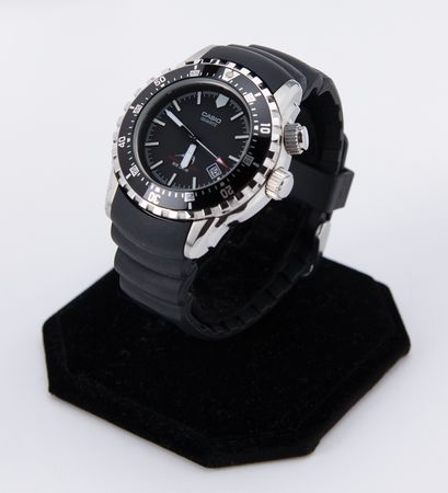 Lot #4368 Hans Schlegel's STS-122 Flown Casio Marlin Wristwatch - Image 2