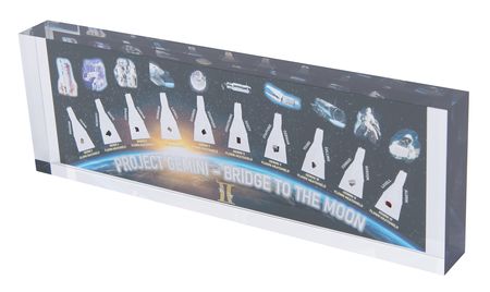 Lot #4042 Project Gemini Heat Shield Fragment Display (Attested as Flown) - Image 2