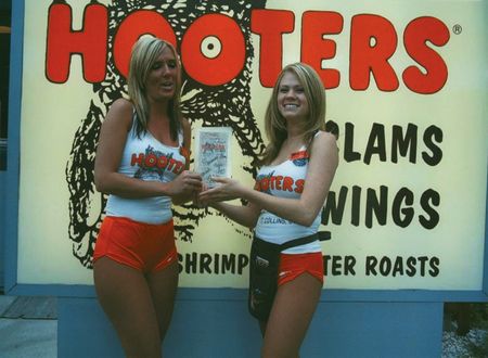 Lot #4387 Salizhan Sharipov's Expedition 10 Flown Hooters Restaurant Menu - Image 3