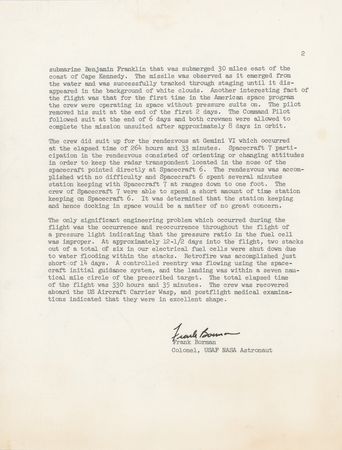 Lot #4014 Gordon Cooper Original Sketch of the Mercury Capsule 'Side Hatch' - Image 3