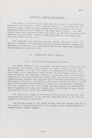 Lot #4084 Apollo 10 Official NAA/FAI ‘Manned Spacecraft Records’ Report Booklet - Image 7