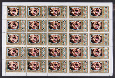 Lot #4253 Stuart A. Roosa's Collection of Project Apollo Stamps - Image 3
