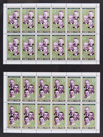 Lot #4253 Stuart A. Roosa's Collection of Project Apollo Stamps - Image 4