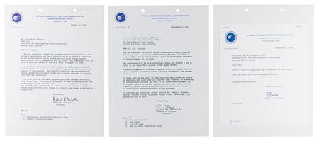 Lot #4012 Project Mercury: William K. Douglas Correspondence Archive of (100+) Letters - Containing TLSs from John Glenn, Robert Gilruth, Henry Luce, and Many Others - Image 3
