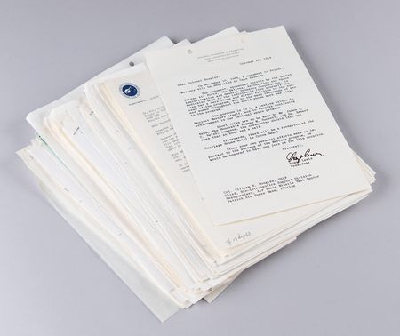 Lot #4012 Project Mercury: William K. Douglas Correspondence Archive of (100+) Letters - Containing TLSs from John Glenn, Robert Gilruth, Henry Luce, and Many Others - Image 7