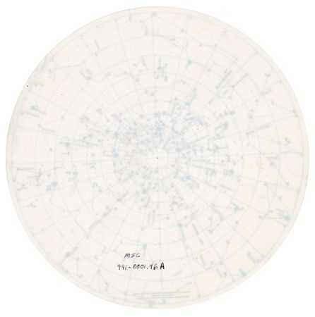 Lot #4273 Al Worden's Apollo 15 Training-Used Star Chart - Image 2