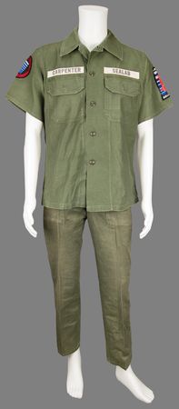 Lot #4013 Scott Carpenter's U.S. Navy SEALAB Project Fatigues - Image 1