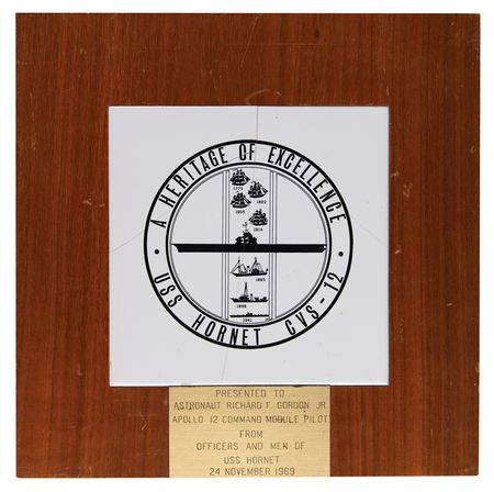 Lot #4215 Richard Gordon's Apollo 12 USS Hornet