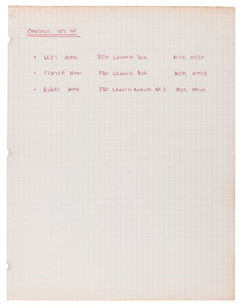 Lot #4364 Apollo-Soyuz: Ron Epps' Mission Control Console Binder - Image 4