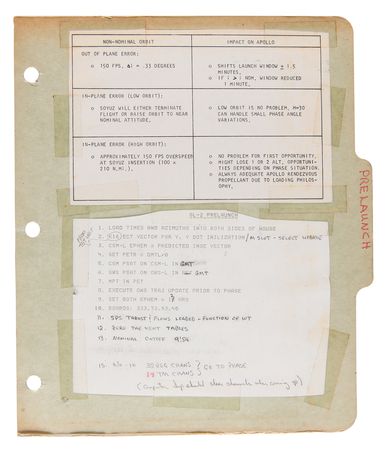 Lot #4364 Apollo-Soyuz: Ron Epps' Mission Control Console Binder - Image 5