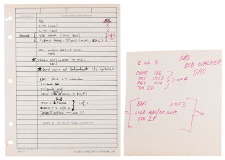 Lot #4364 Apollo-Soyuz: Ron Epps' Mission Control Console Binder - Image 7