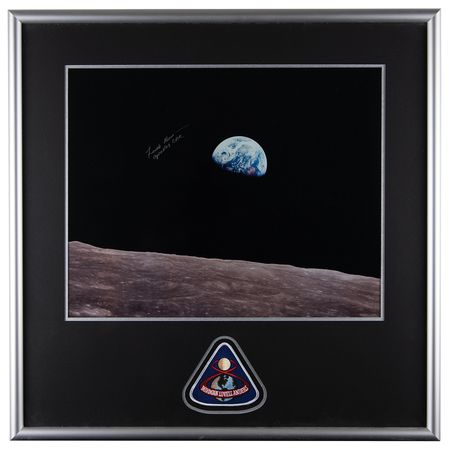 Lot #4078 Frank Borman Signed Photograph