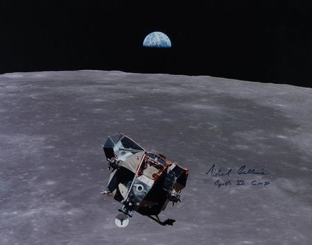 Lot #4155 Michael Collins Signed Photograph - Image 2