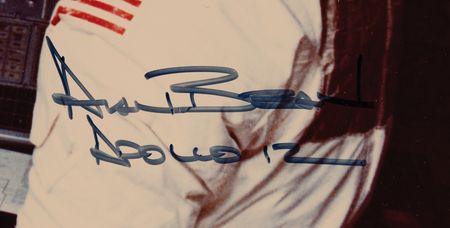 Lot #4214 Charles Conrad and Alan Bean Signed Photograph - Image 3