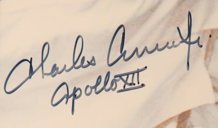 Lot #4214 Charles Conrad and Alan Bean Signed Photograph - Image 4