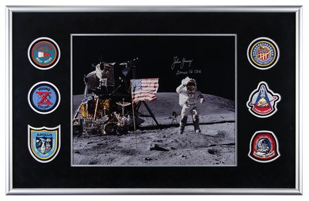 Lot #4292 John Young Signed Photograph