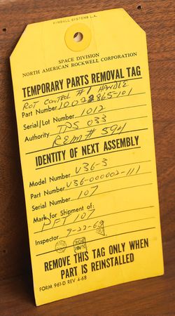 Lot #4091 Apollo 11 Flown CM Rotational Hand Controller #1 - Image 6