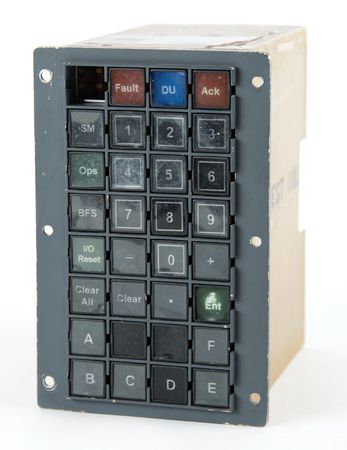Lot #4378 Space Shuttle Data Entry Keyboard
