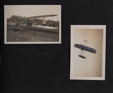 Lot #4420 Wright Brothers: Original c. 1908?1909 Photo Album by Jimmy Hare, with First Published Photos of Wright Flyer - Image 6