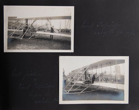 Lot #4420 Wright Brothers: Original c. 1908?1909 Photo Album by Jimmy Hare, with First Published Photos of Wright Flyer - Image 9