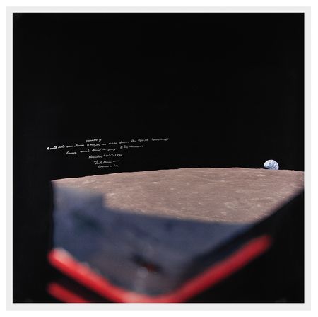 Lot #4072 Frank Borman Signed Oversized