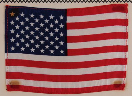 Lot #4242 Apollo 14 Flown Flag with Crew-Signed Certificate - Image 3